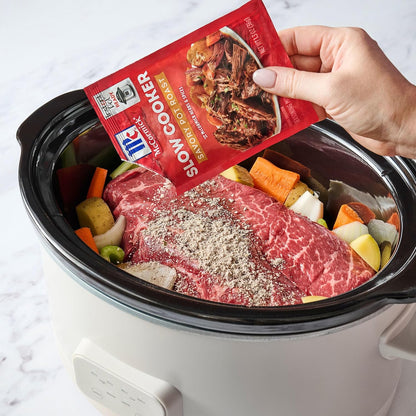 McCormick Savory Pot Roast Seasoning – Countertop-Friendly Weeknight Dinner Mix for One-Pot Family Meals
