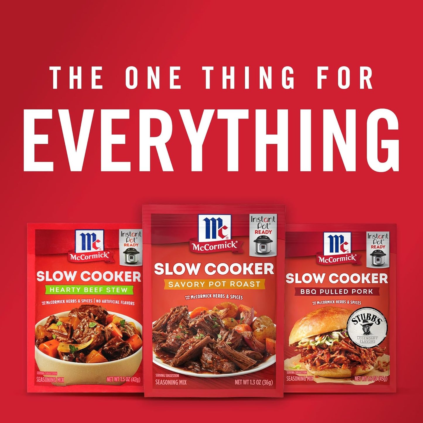 McCormick Savory Pot Roast Seasoning – Countertop-Friendly Weeknight Dinner Mix for One-Pot Family Meals