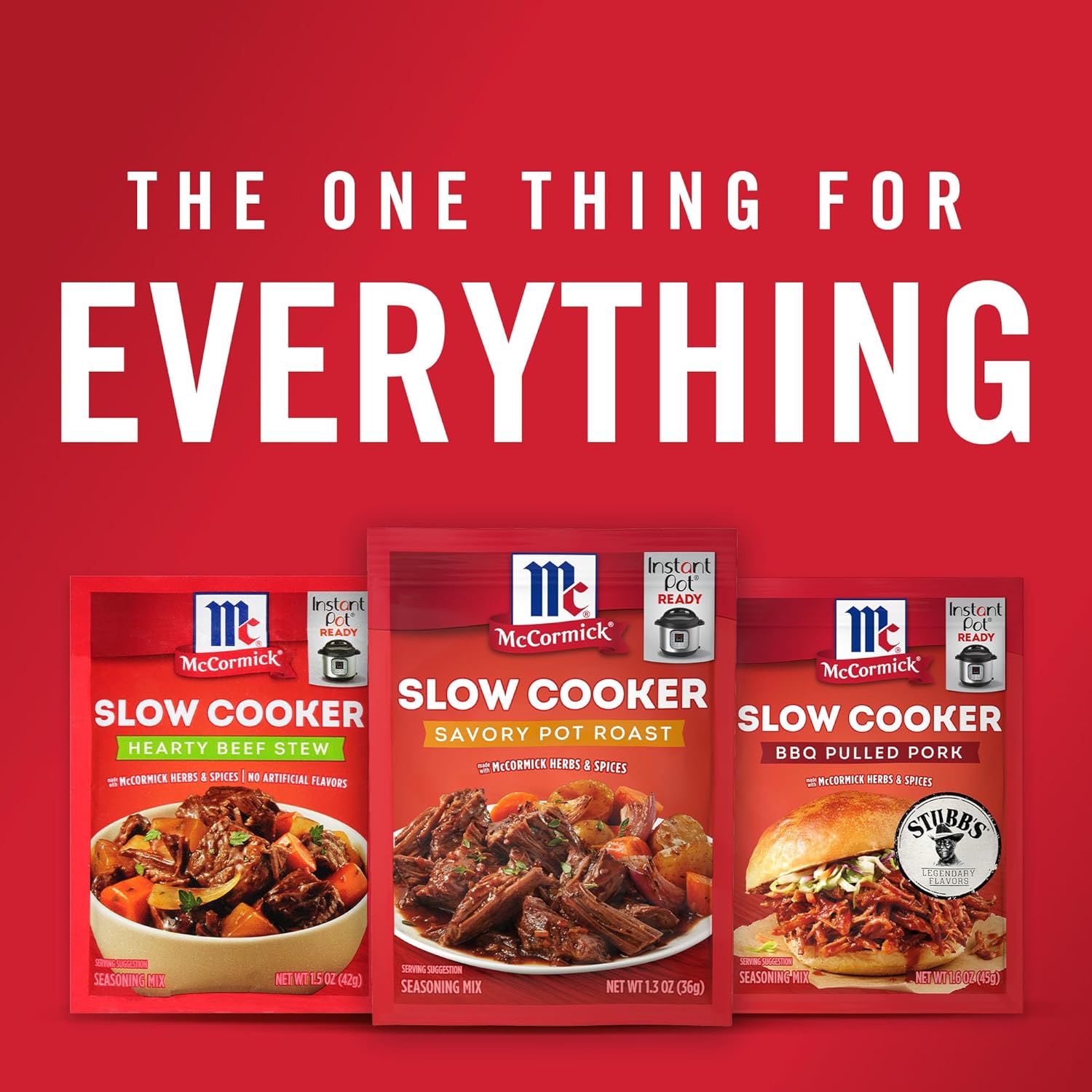 McCormick Savory Pot Roast Seasoning – Countertop-Friendly Weeknight Dinner Mix for One-Pot Family Meals