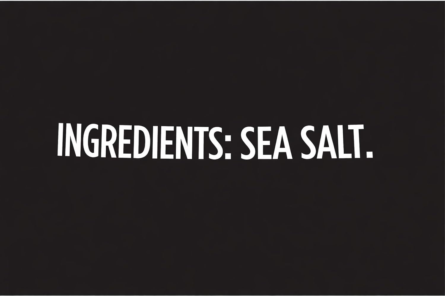 McCormick Sea Salt Grinder – One Honest Ingredient, One Adjustable Grinder, Zero Additives