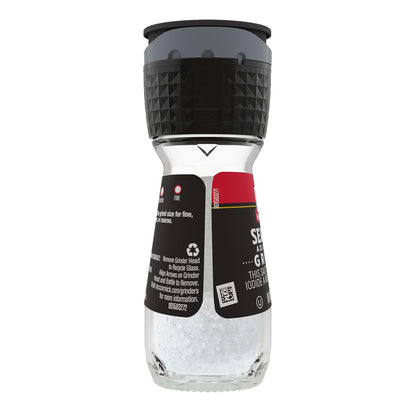 McCormick Sea Salt Grinder – One Honest Ingredient, One Adjustable Grinder, Zero Additives