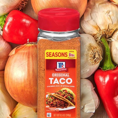 McCormick Taco Seasoning Mix – Clean-Label Taco Spice for Family Meals, Cooks in 15 Minutes