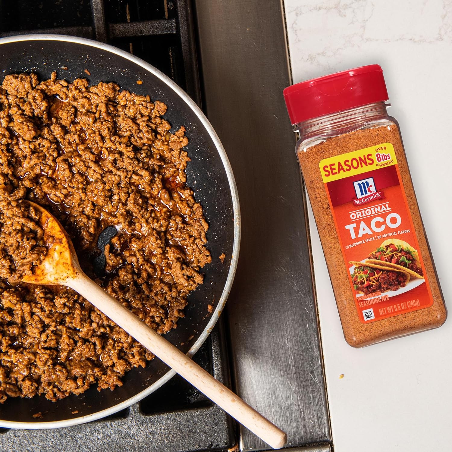 McCormick Taco Seasoning Mix – Clean-Label Taco Spice for Family Meals, Cooks in 15 Minutes