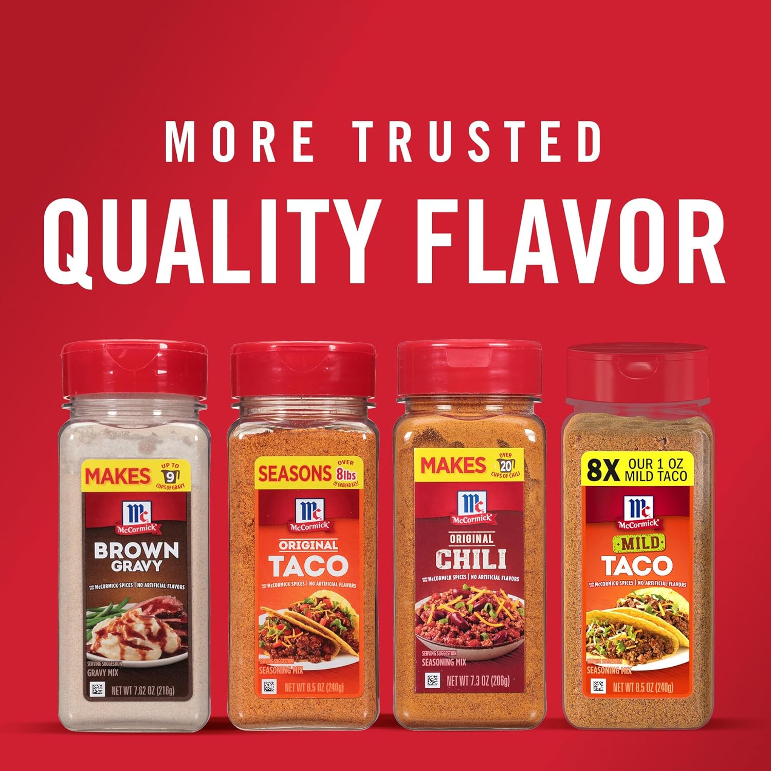 McCormick Taco Seasoning Mix – Clean-Label Taco Spice for Family Meals, Cooks in 15 Minutes