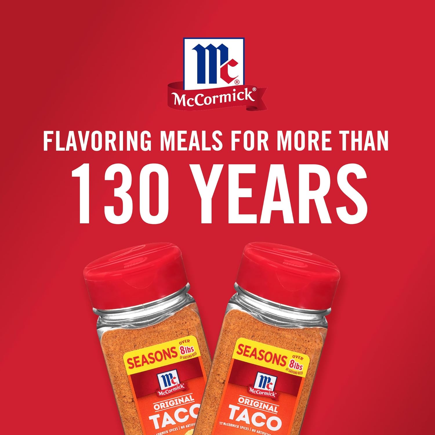 McCormick Taco Seasoning Mix – Clean-Label Taco Spice for Family Meals, Cooks in 15 Minutes