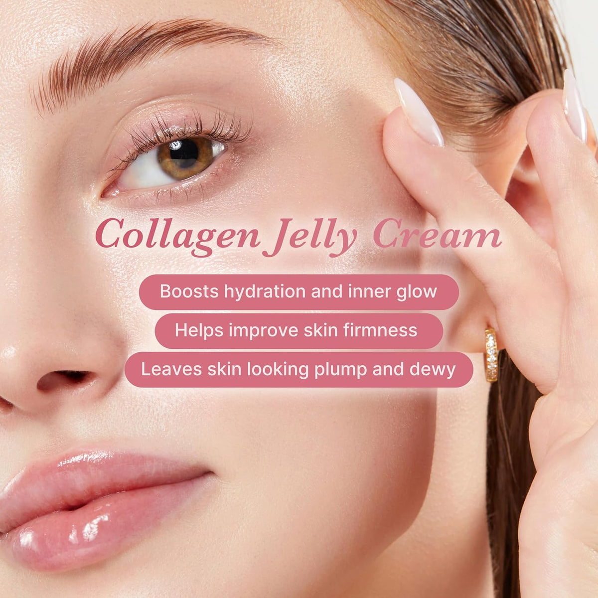 medicube Collagen Jelly Cream – Self-Care Face Cream for Wellness Routines, Dermatologist-Tested Glow