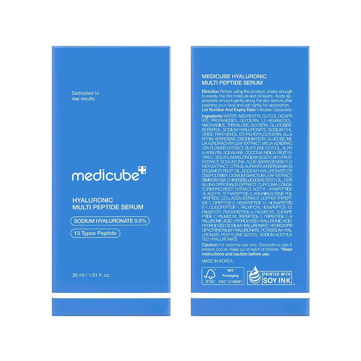 medicube Hyaluronic Multi Peptide PDRN Serum – Plumping Hydration Boost for Bath-Time and Bedtime Rituals