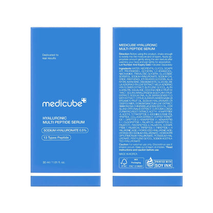 medicube Hyaluronic Multi Peptide PDRN Serum – Plumping Hydration Boost for Bath-Time and Bedtime Rituals