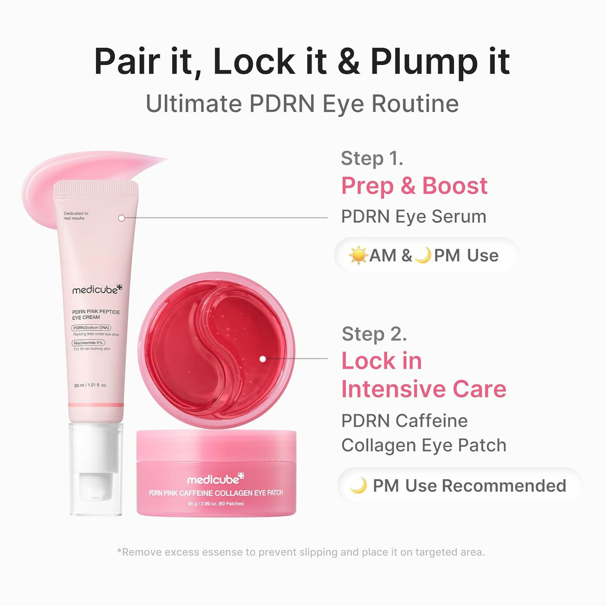 medicube PDRN Collagen Eye Patch – Clean, Multi-Use Treatment for Less-Is-More Beauty Lovers