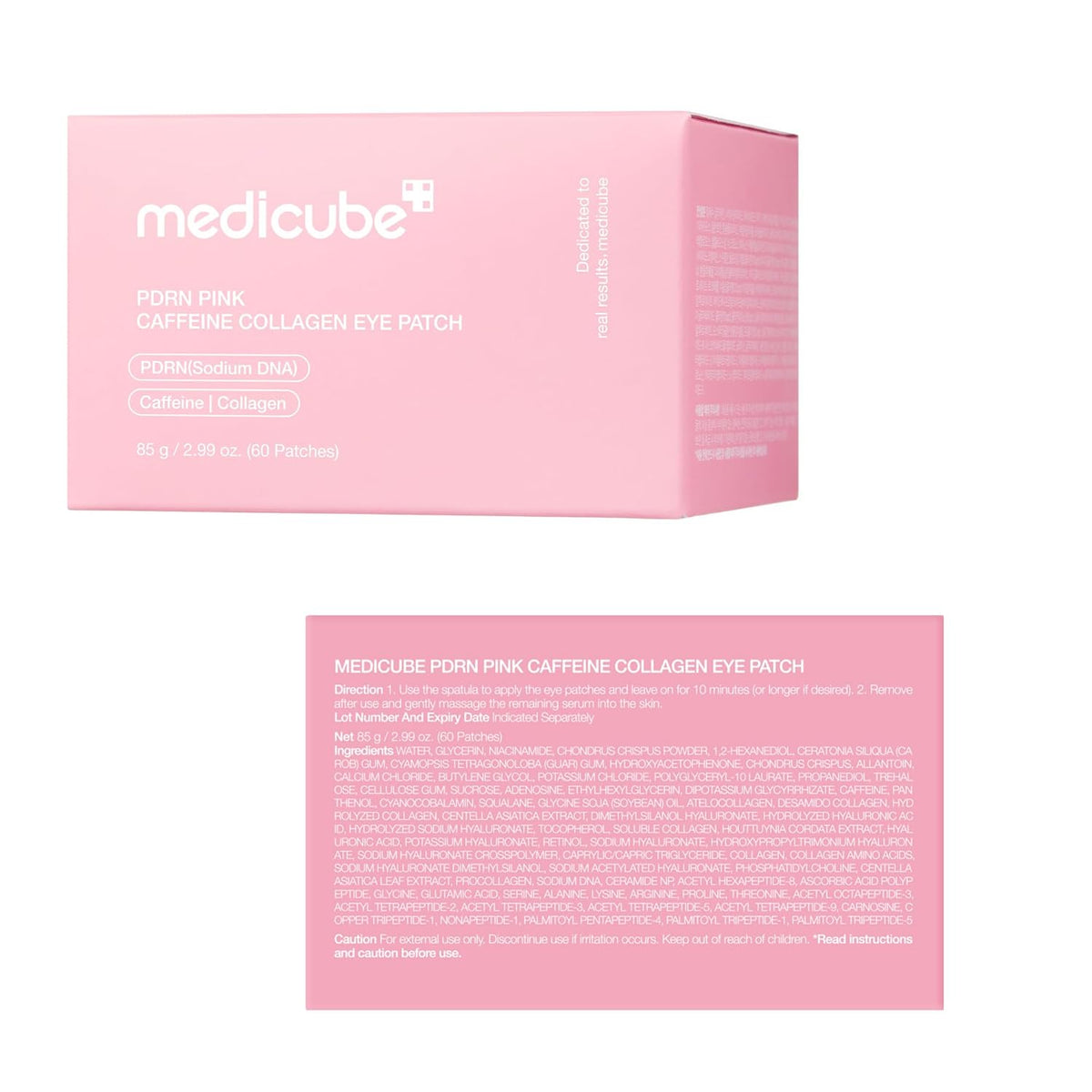 medicube PDRN Collagen Eye Patch – Clean, Multi-Use Treatment for Less-Is-More Beauty Lovers