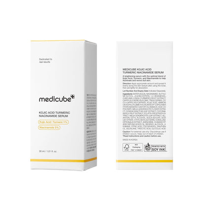 Medicube Turmeric Serum – Streamlined Brightening Complex in a Single 1.01 fl.oz Bottle