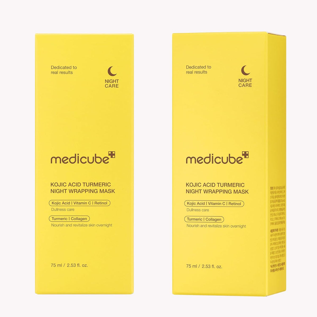 medicube Wrapping Mask Kojic Acid Overnight Brightening Mask for Self-Care Nightly Skincare Wind-Down