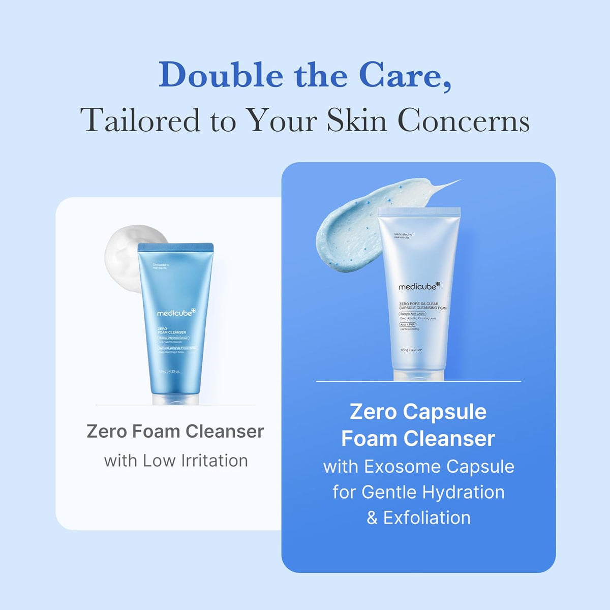 medicube Zero Pore Capsule Cleansing Foam – Less-Is-More Vanity Must-Have, Streamlined Pore Care Cleanser with AHA BHA PHA