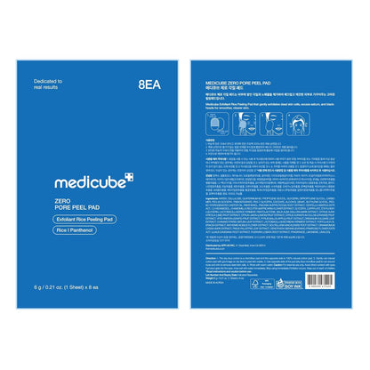medicube Zero Pore Peel Pads – Calming Weekly Exfoliation for Bedroom Skincare Routine