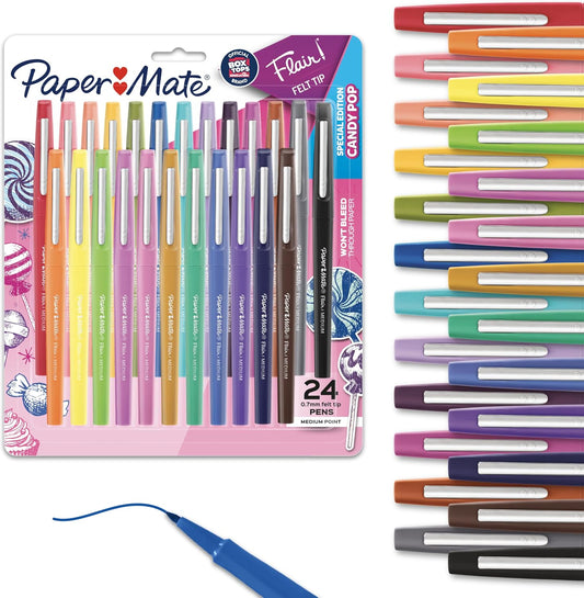 medium point 0.7mm felt tip for bold, expressive lines