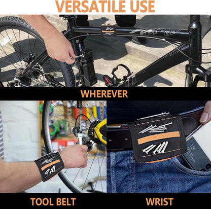 MENDPRO Magnetic Wristband – Weather-Resistant Helper for Construction Sites and Backyard Builds