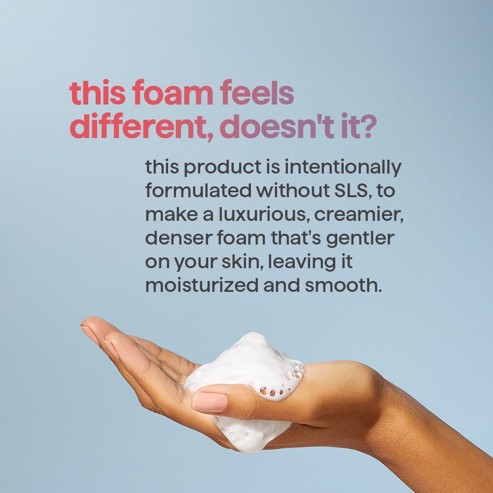 Method Dream Foam Foaming Wash — Post-Workout Refresh and Self-Care Reset, Long-Lasting Jasmine Sandalwood Scent