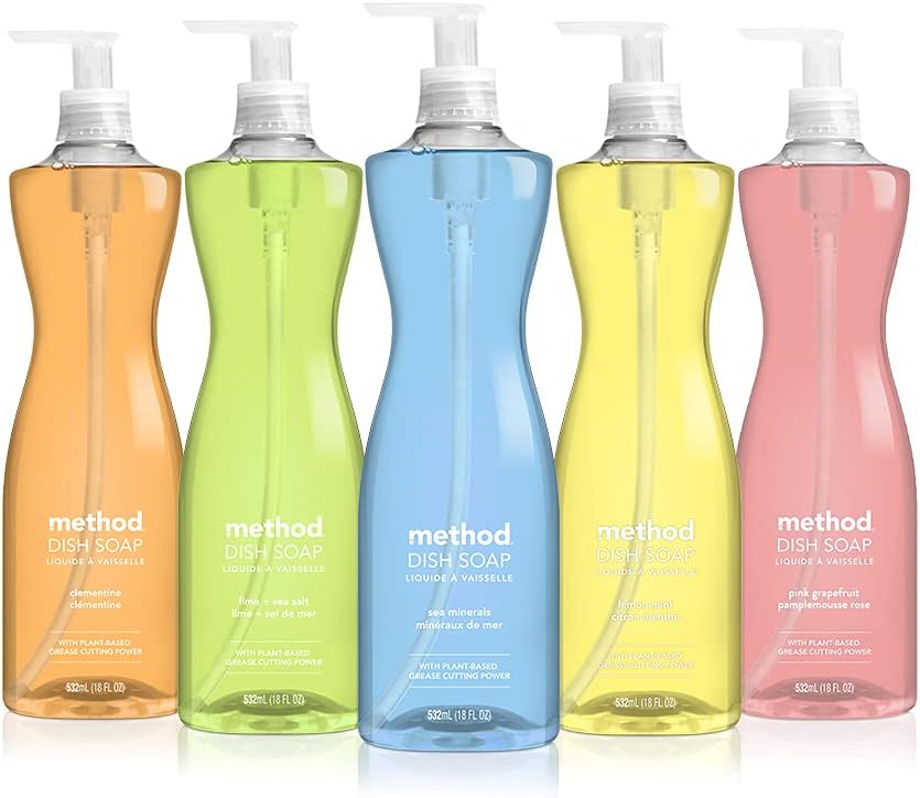 Method Lime + Sea Salt Dish Soap – Countertop Centerpiece for Design-Forward Modern Kitchens