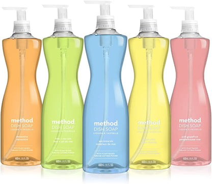 Method Lime + Sea Salt Dish Soap – Countertop Centerpiece for Design-Forward Modern Kitchens
