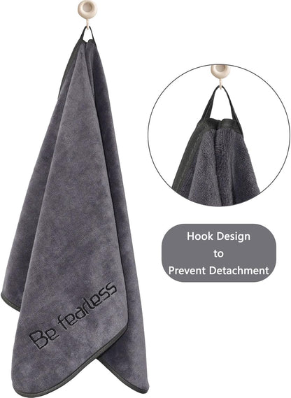 Microfiber Gym Towels Bigger Size – Consistent Performance Towel for Early Morning Routine Discipline