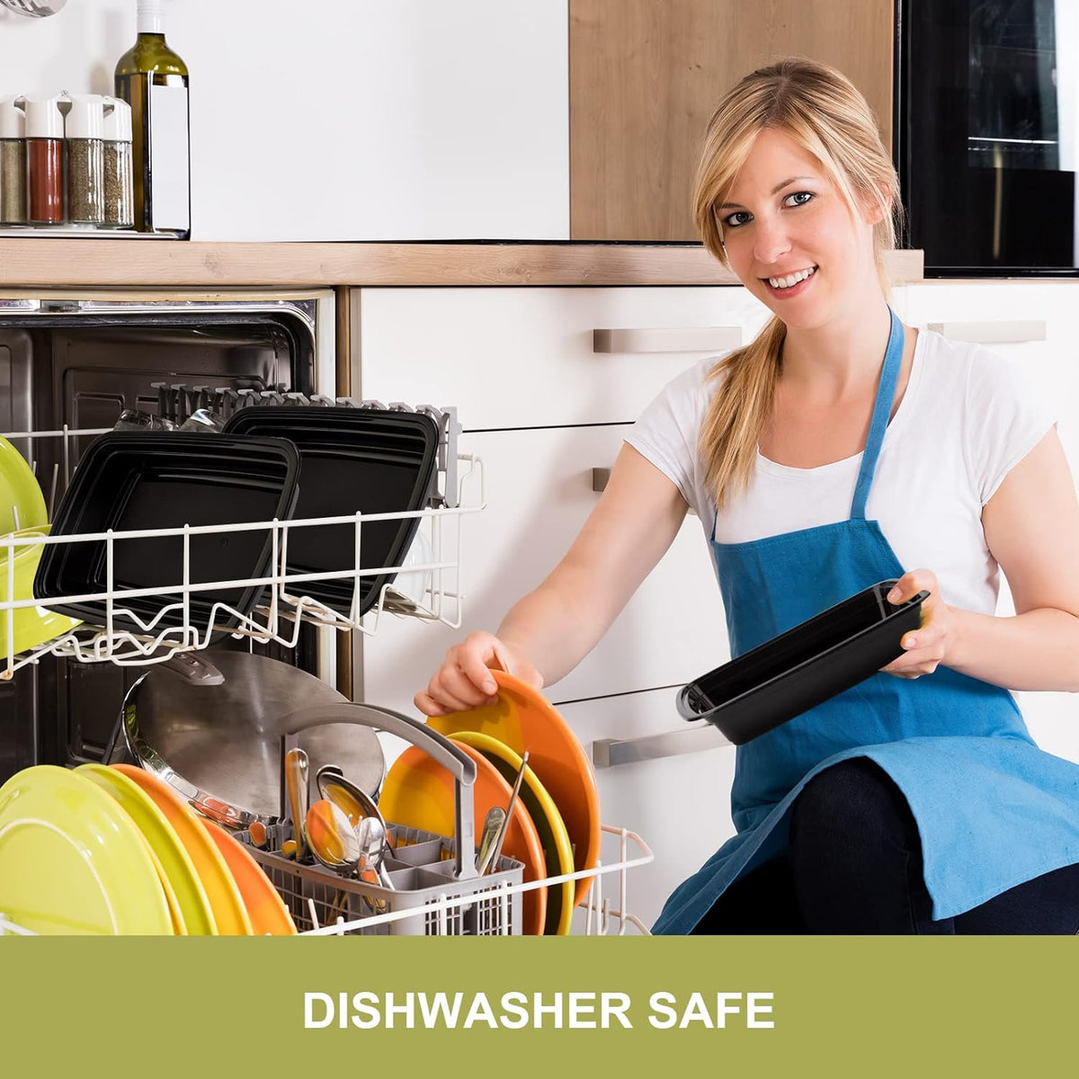 microwave, dishwasher (top rack), and freezer safe for full lifecycle use