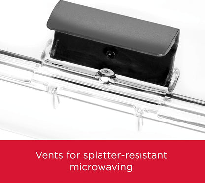 microwave-, top-rack dishwasher-, and freezer-safe construction