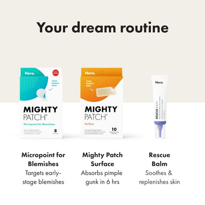 Mighty Patch Surface Large Pimple Patches — Practical Stocking Stuffer and Birthday Gift for the Skincare Lover