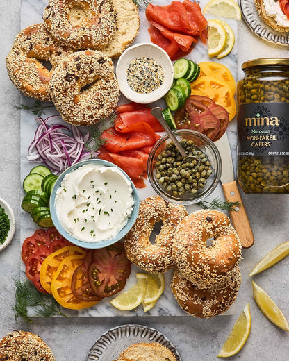 Mina Capers Non Pareil 7 oz – Elegant Hostess Gift for Mediterranean Cuisine Lovers