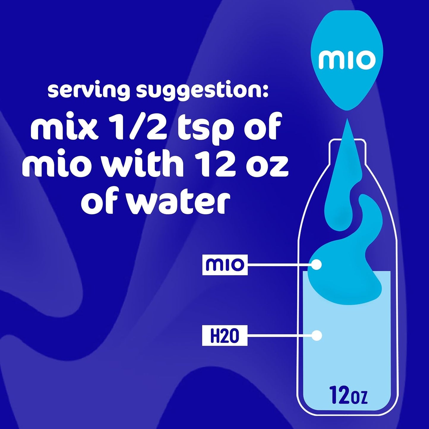 mio Cherry Blackberry Concentrate – On-the-Go Flavor Drops for Road Trips, Travel Totes, and Open-Air Lounging, 1.62 fl oz