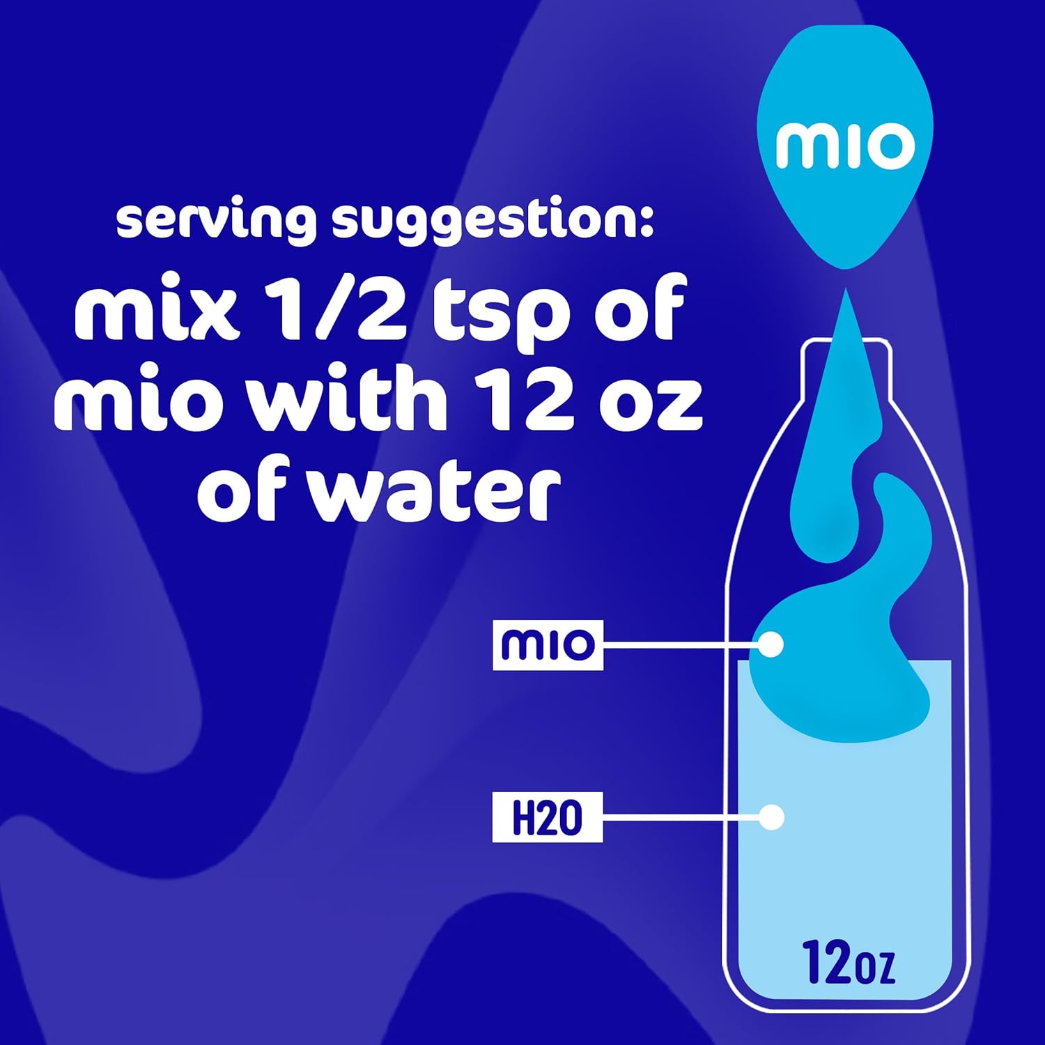 mio Cherry Blackberry Concentrate – On-the-Go Flavor Drops for Road Trips, Travel Totes, and Open-Air Lounging, 1.62 fl oz