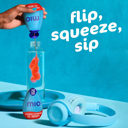 mio Strawberry Watermelon Squeeze Bottle – Fasting-Friendly Hydration Boost for Health-Conscious Adults