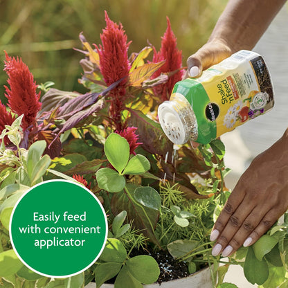Miracle-Gro Shake 'N Feed All Purpose Plant Food for Self-Care Plant Rituals, Gentle Slow-Release Wellbeing Boost