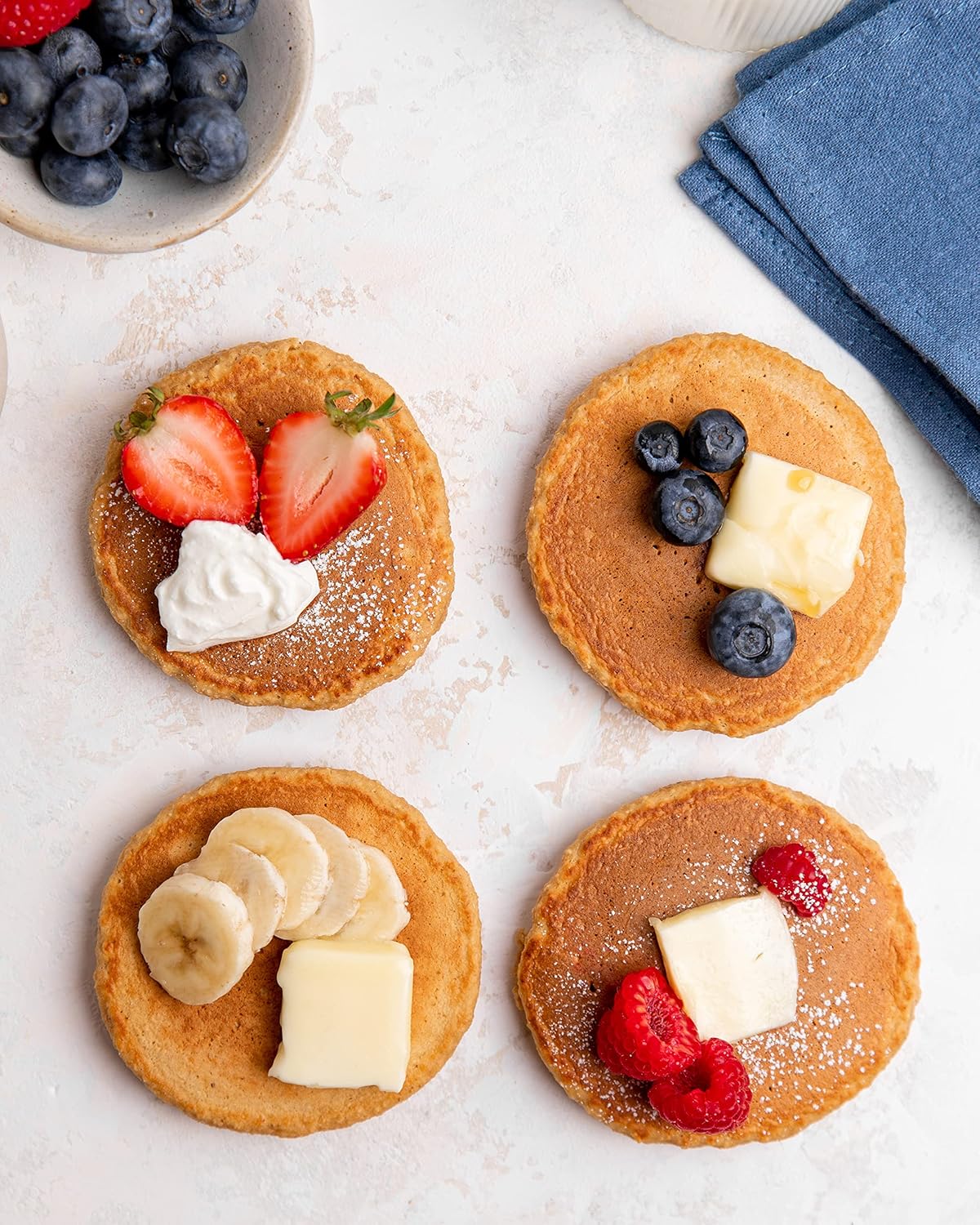 Miss Jones Baking Oat Pancake Mix - Better-For-You Breakfast Gift Basket Staple for Wellness Lovers