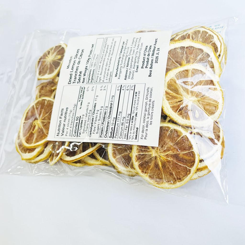 Mkostlich Dried Citrus Sampler for Birthday Gift for Mom, Natural Garnish Set for the Home Baker and Tea Lover