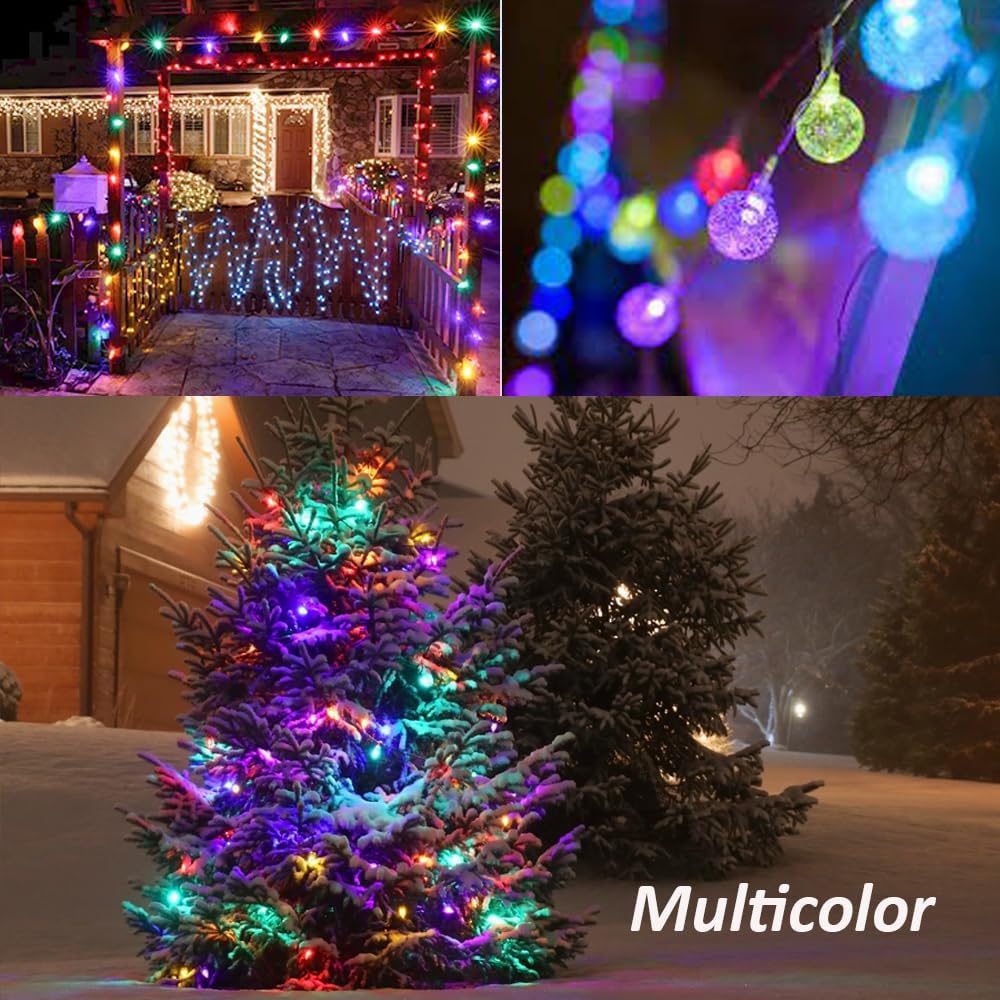 Mocalido Timer Globe String Lights – Child-Safe LED Night Lights for Playroom, Nursery, and Girls Bedroom