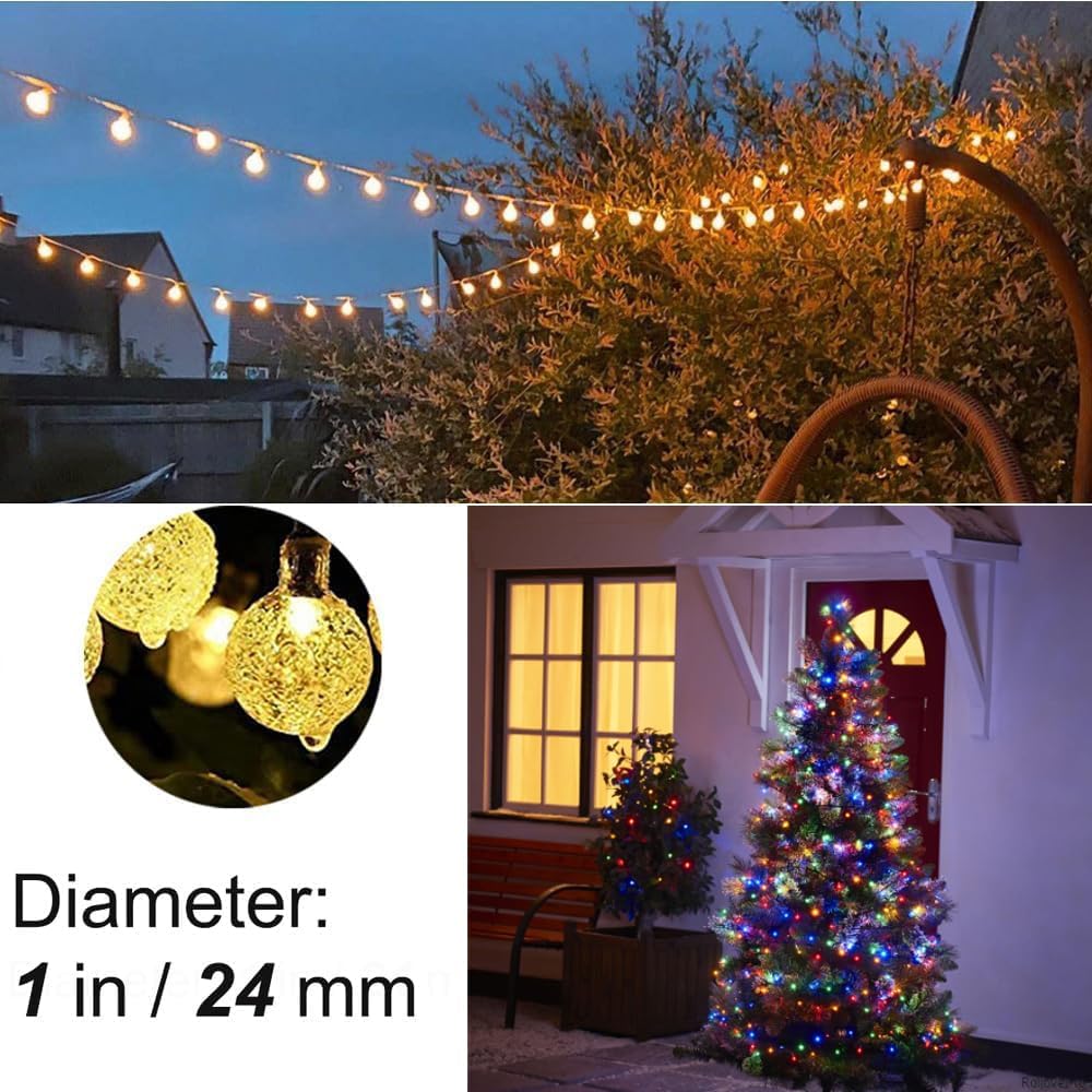 Mocalido Timer Globe String Lights – Child-Safe LED Night Lights for Playroom, Nursery, and Girls Bedroom