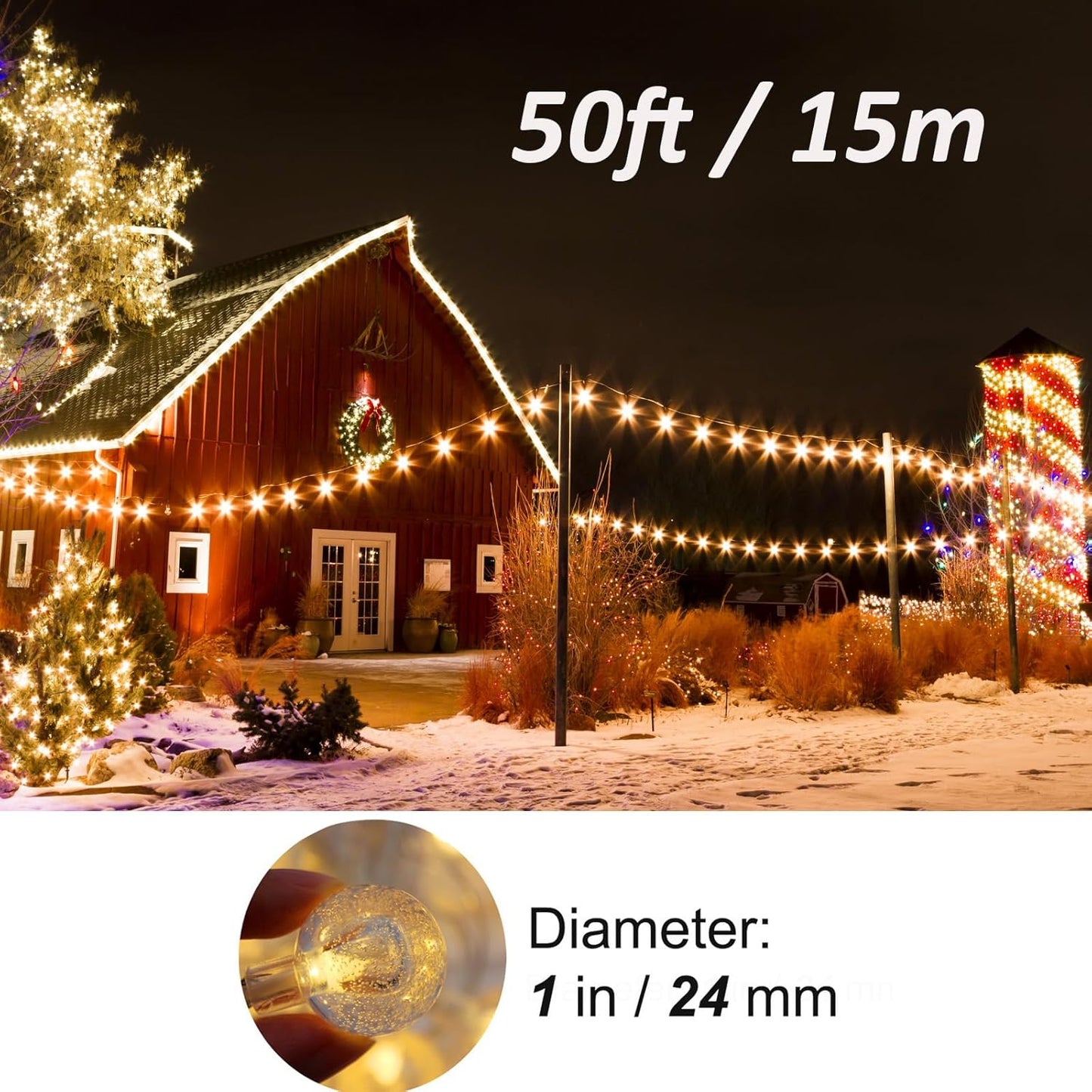 Mocalido Timer Globe String Lights – Child-Safe LED Night Lights for Playroom, Nursery, and Girls Bedroom