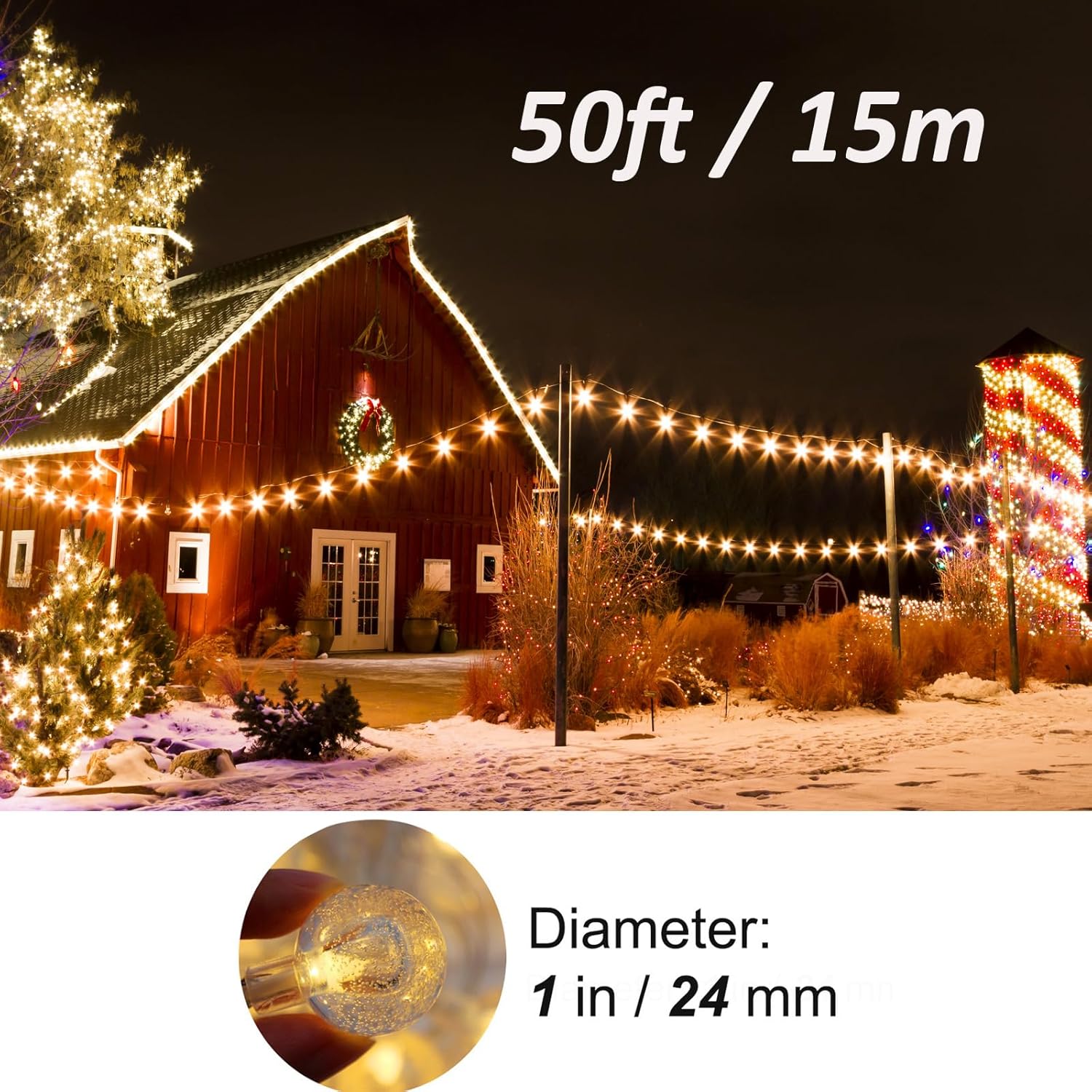Mocalido Timer Globe String Lights – Child-Safe LED Night Lights for Playroom, Nursery, and Girls Bedroom