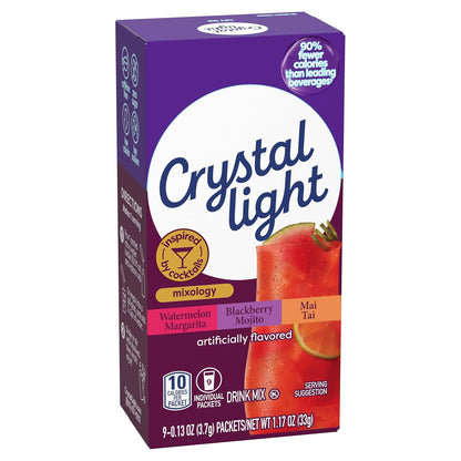 Mocktail Mix on the Go – 9 Single-Serve Stick Packs for Beach Days, Tailgates, and Park Socials, Zero Sugar