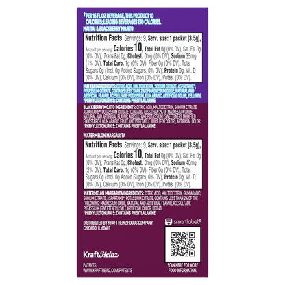 Mocktail Mix on the Go – 9 Single-Serve Stick Packs for Beach Days, Tailgates, and Park Socials, Zero Sugar