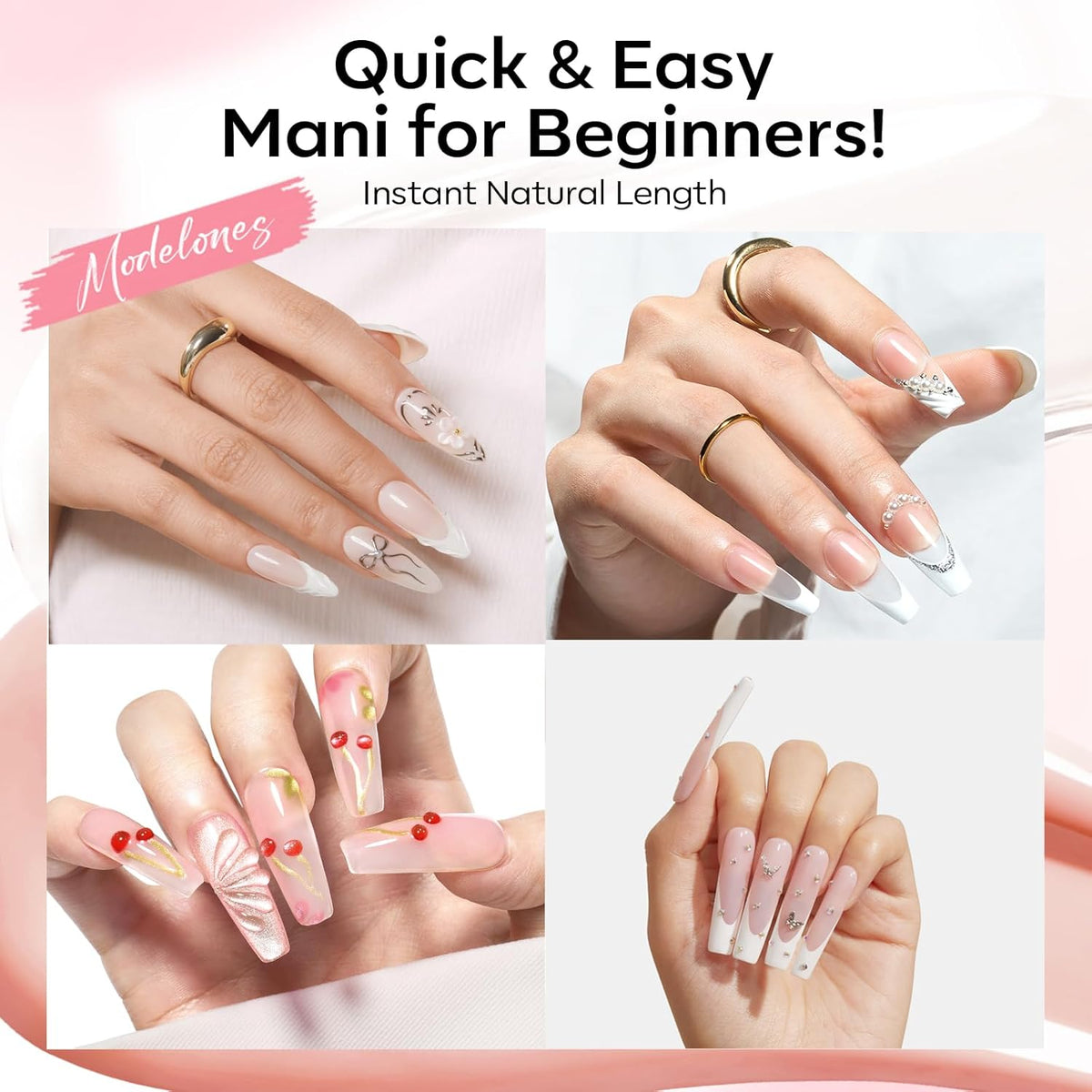 Modelones Poly Gel Nail Kit – Streamlined Starter System for the Intentional Beauty Routine