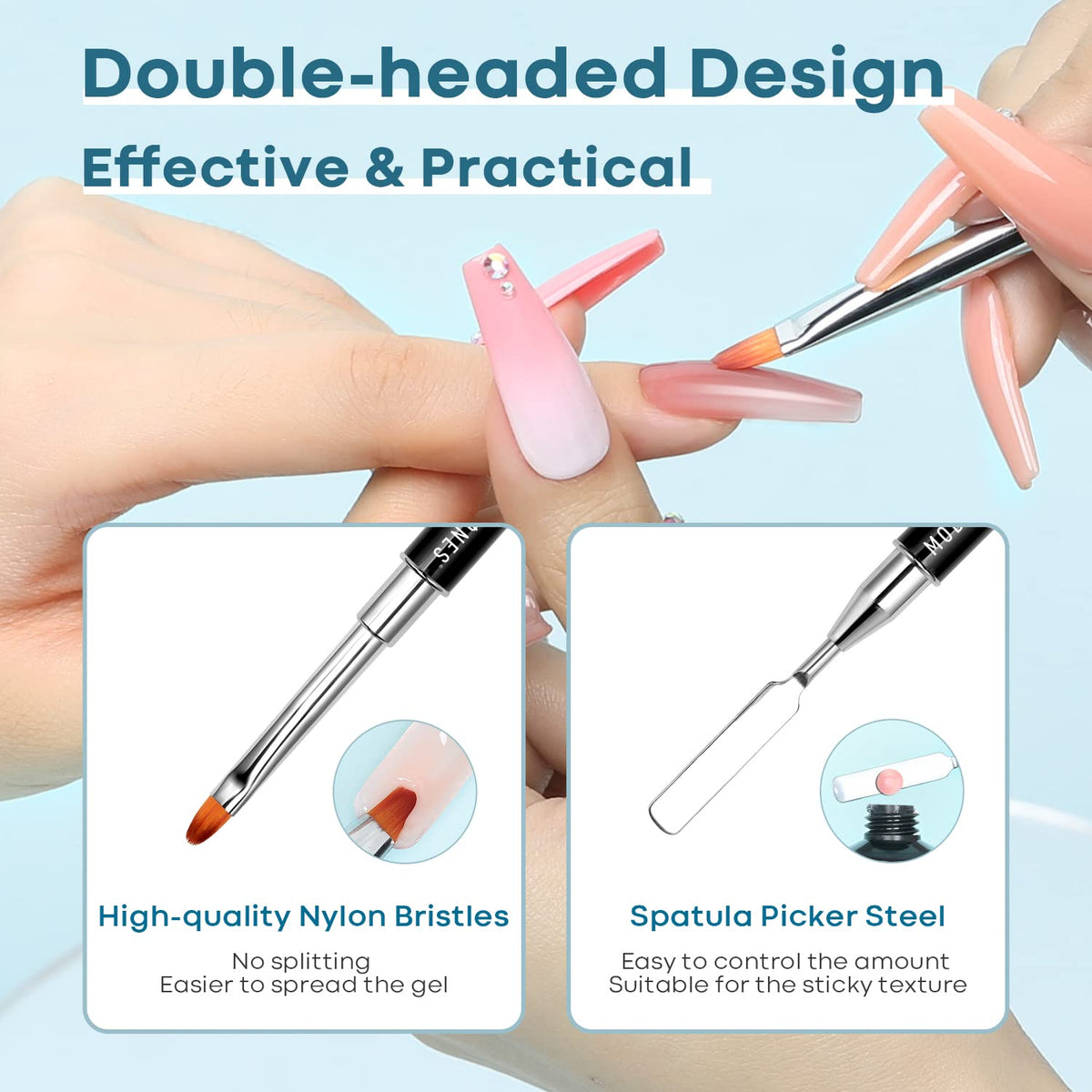 Modelones Poly Gel Slip Solution – Ready-to-Wrap Manicure Gift Set for the Friend Who Prefers DIY Beauty
