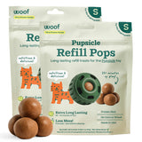 WOOF Pupsicle Birthday Refill Pops Dog Treats, Large – Hiker-Friendly Pup Reward for Rest Stops on the Trail