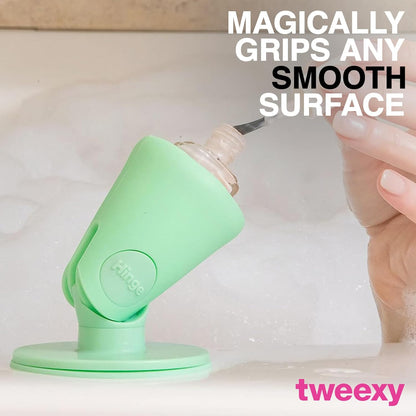 moldable silicone cradle that conforms to all nail polish bottle shapes and sizes