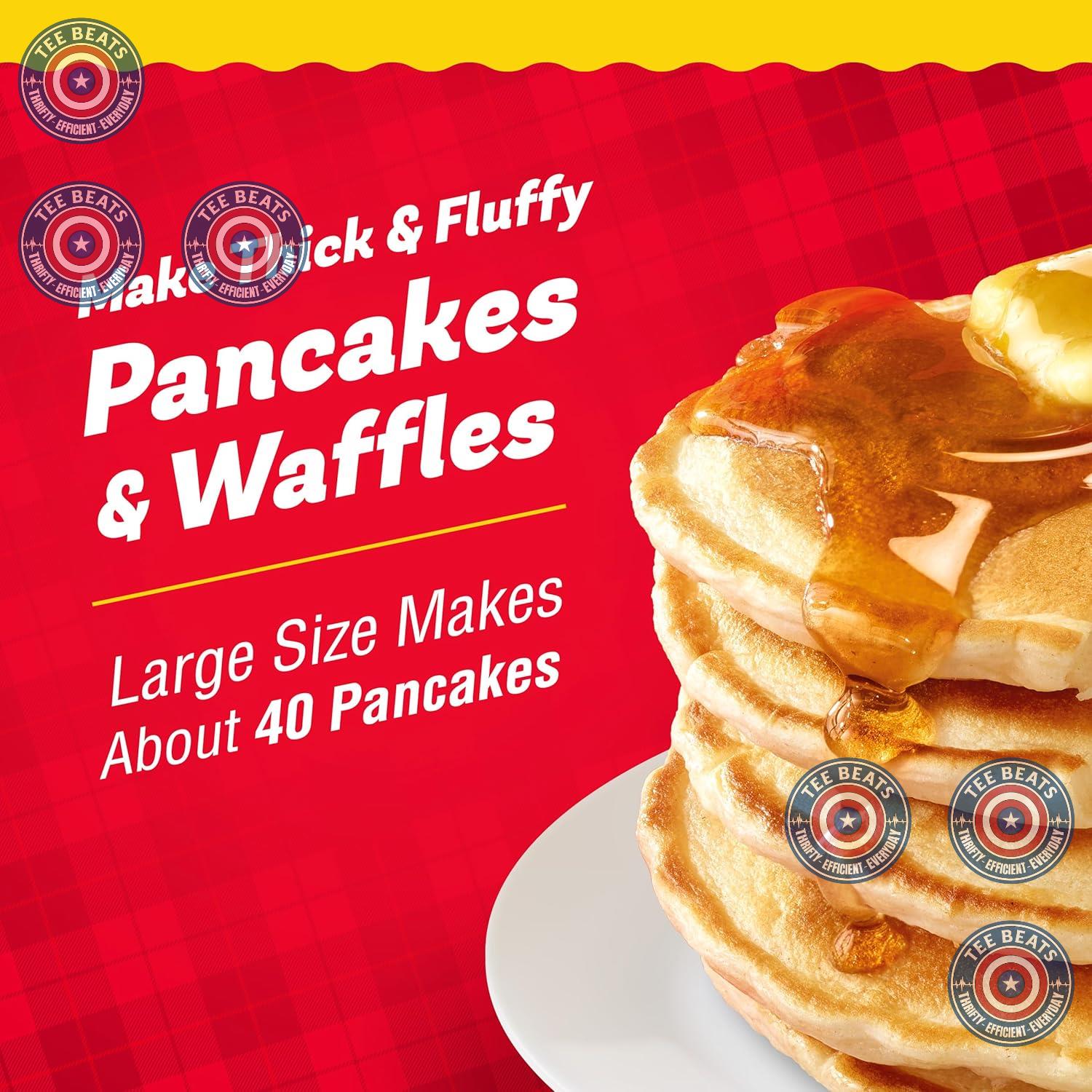 Mrs. Butterworth Pancake and Waffle Mix, Wholesome Pancake Mix for Caretaker Self-Care Routine, 32 oz