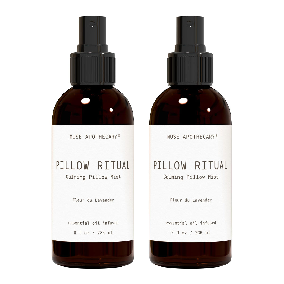 Muse Apothecary Linen Ritual - Artisan Aromatherapy Linen Spray for Upscale Home Fragrance, Decorative Bedside Bottle, and Designer Linens