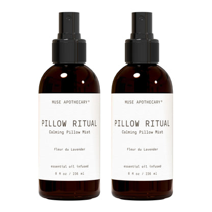 Muse Apothecary Linen Ritual - Artisan Aromatherapy Linen Spray for Upscale Home Fragrance, Decorative Bedside Bottle, and Designer Linens