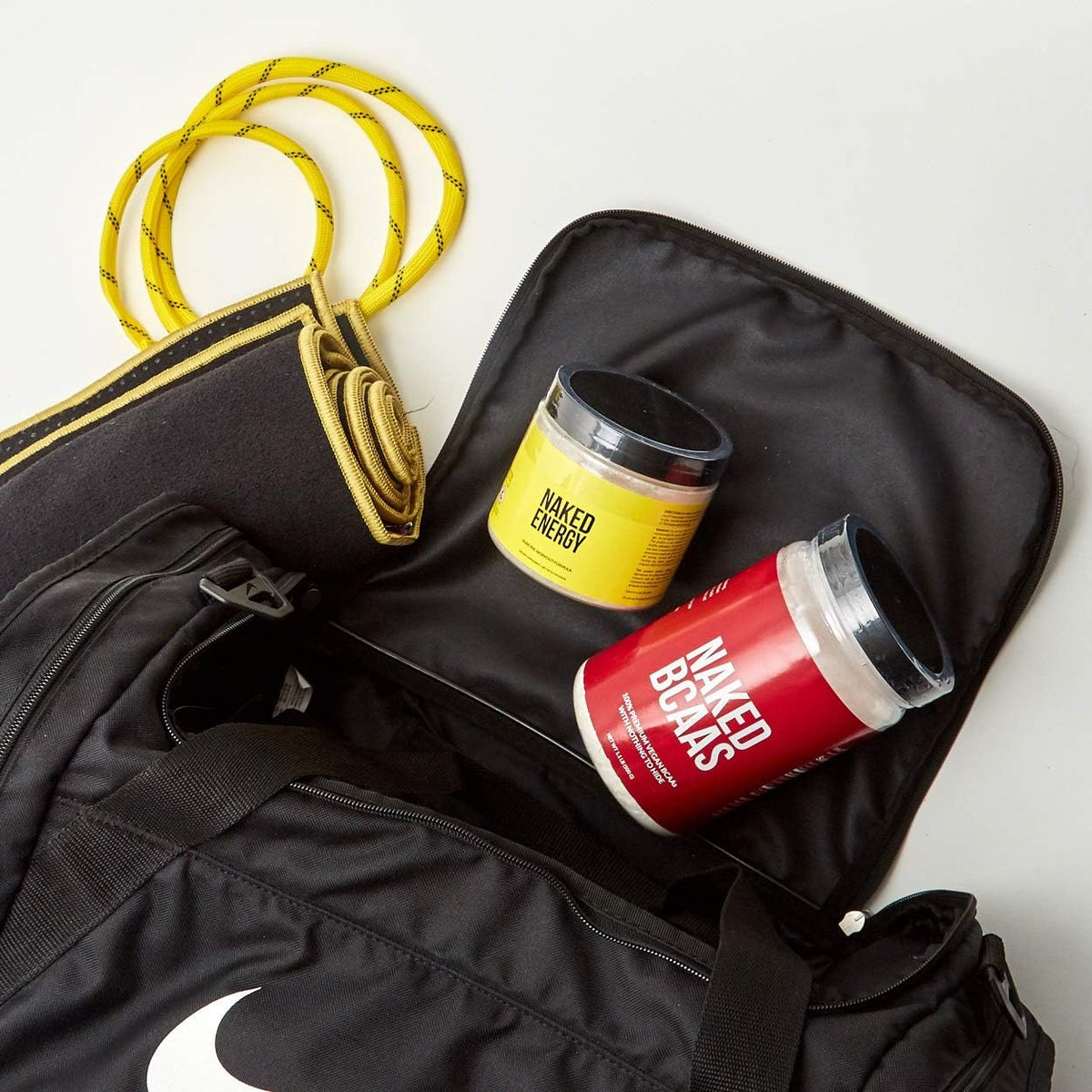 Naked Energy Vegan Pre Workout - Travel Friendly Tub for Camping Workouts and Open Air Training, 50 Servings