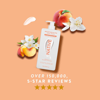 Native Body Wash – Lily Milk & White Sage | Spa-Like Master Ensuite Wash for Stress-Relief Evenings
