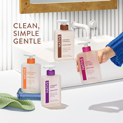 Native Liquid Hand Soap – Birthday Gift for Mom Who Loves Clean Beauty & Cozy Scents